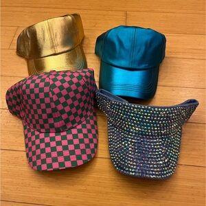Set of 4 party hats